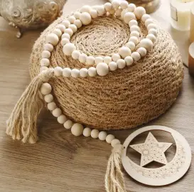 Sublimez votre intérieur pour le ramadan avec notre décoration murale de perles 