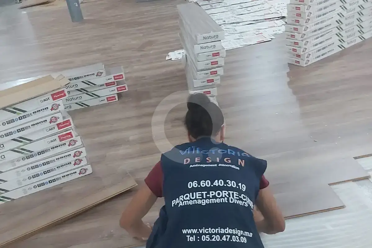 Pack parquet stratifie hdf 8mmac4 tt inclus