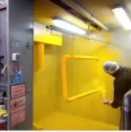 Four de peinture electrostatique /peinture industrielle-epoxy