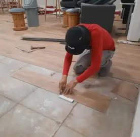 Revêtement du sol en parquet tout type