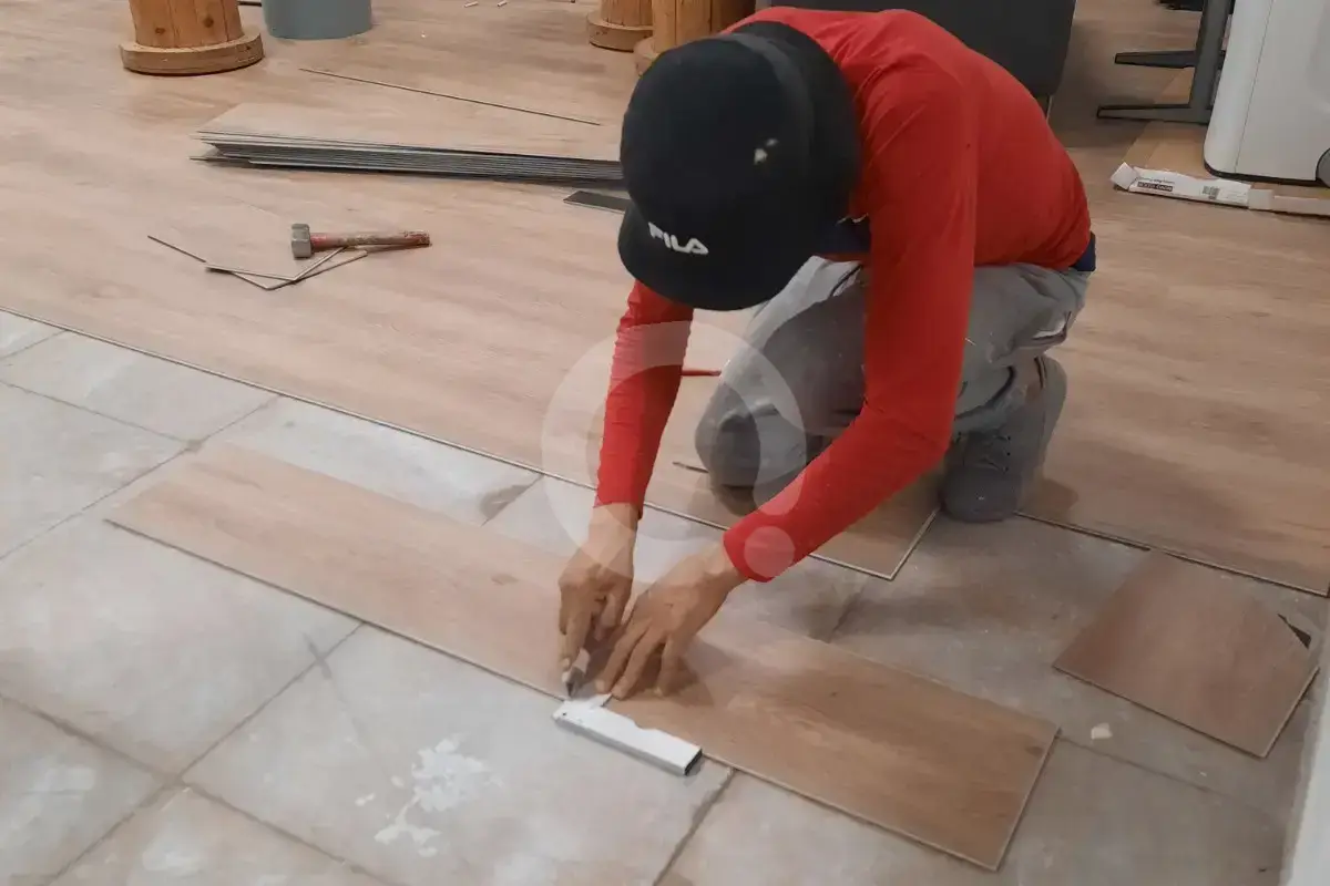 Revêtement du sol en parquet tout type