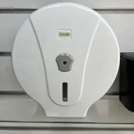 Distributeur papier rouleau maxi / jumbo vialli blanc / nor