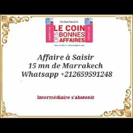 Fermette proche de marrakech