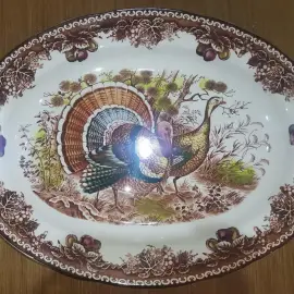 Plat paon original excellent