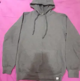 Sweat à capuche gris Pull&Bear