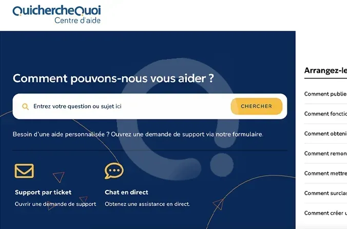 Qui Cherche Quoi déploie son centre d’aide : une nouvelle boussole pour ses utilisateurs